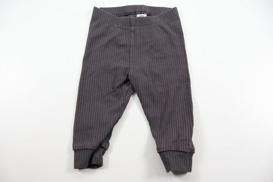 Ribbede bukser fra H&M - Størrelse 62/68 - Grå
