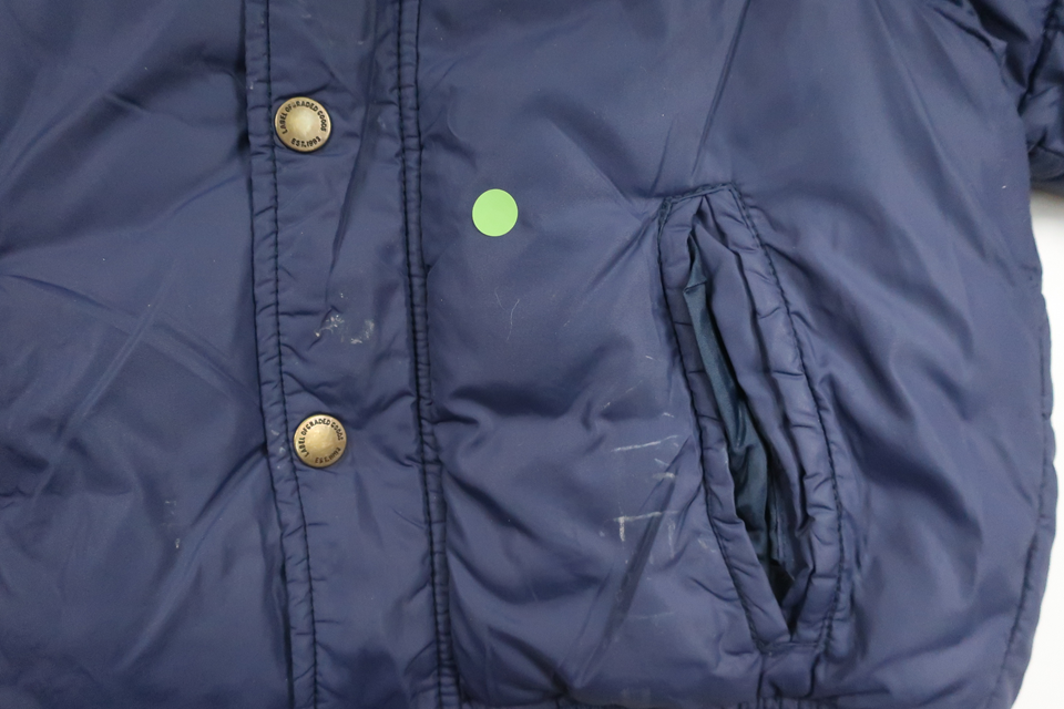 Vinterjakke fra H&M - Størrelse 110 - Marineblå