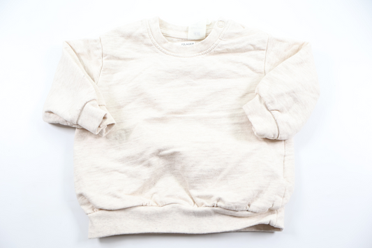 Sweatshirt fra H&M - Størrelse 68 - Beige