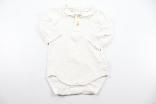 Polo body fra Name It - Størrelse 62 - Hvid