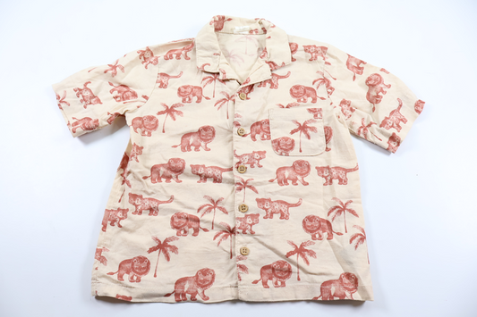 Skjorte fra H&M - Størrelse 98 - Beige