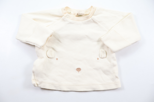 Trøje fra Idil Baby - Størrelse 50/56 - Off-white