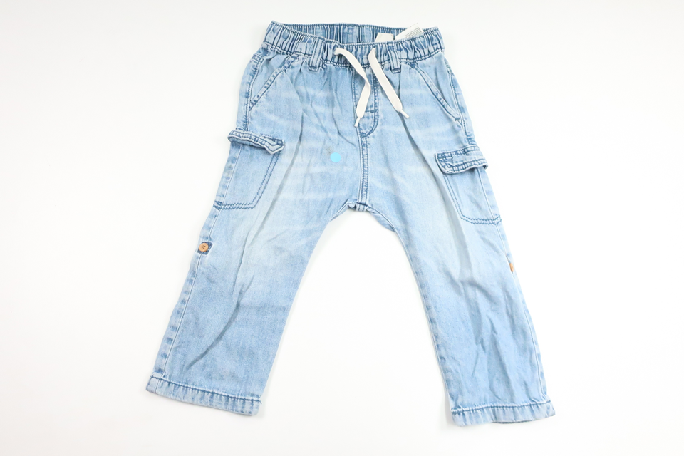 Jeans fra H&M - Størrelse 92 - Denim