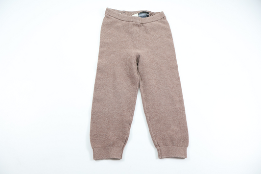 Strikkede bukser fra H&M - Størrelse 98 - Brun