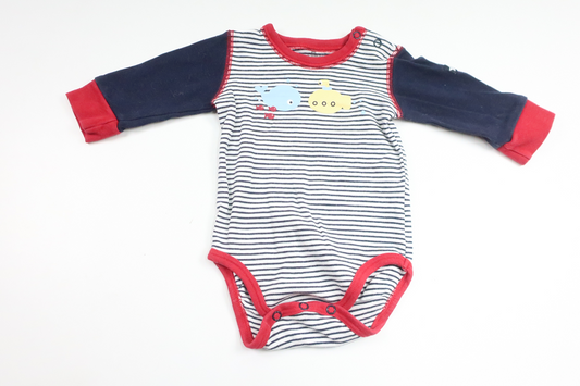 Bodysuit fra Walking - Størrelse 68 - Marineblå