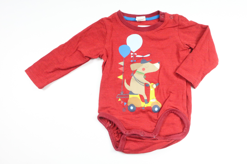 Bodysuit fra H&M - Størrelse 68 - Rød