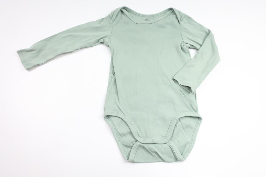 Bodysuit fra H&M - Størrelse 92/98 - Grøn