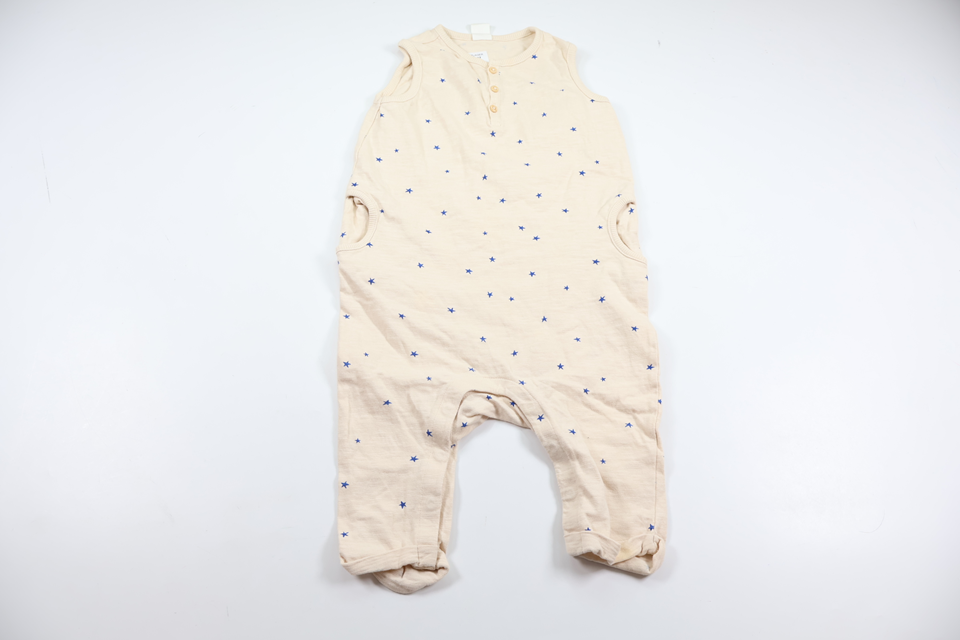 Jumpsuit fra H&M - Størrelse 92 - Råhvid