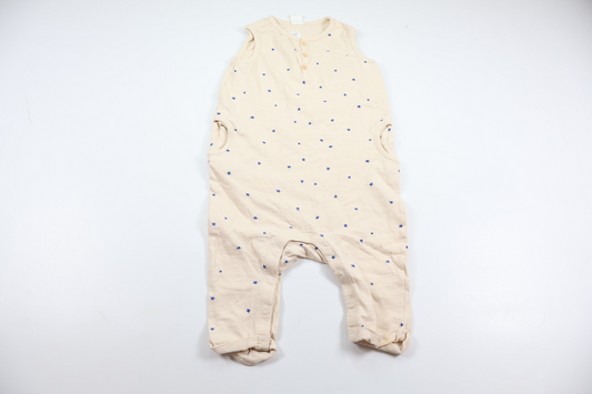Jumpsuit fra H&M - Størrelse 92 - Råhvid