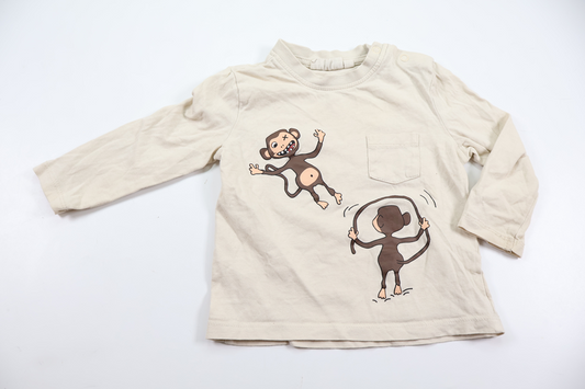 Sweater fra Wai Wai - Størrelse 74 - Off-white