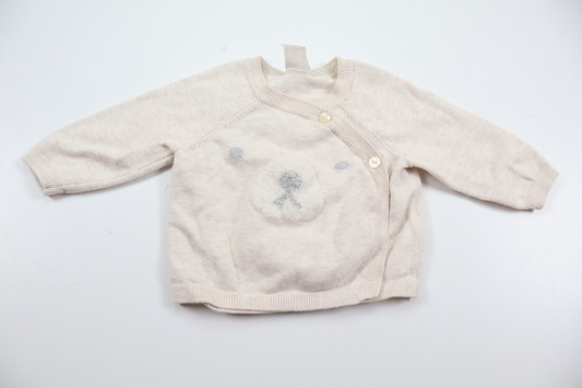 Trøje fra H&M - Størrelse 50 - Råhvid