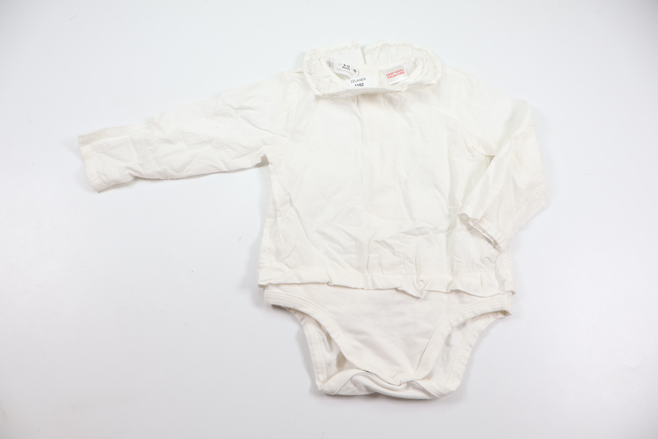 Body fra Zara - Størrelse 74 - Hvid