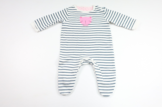 Pyjamas fra Waitrose - Størrelse 56 - Hvid