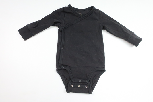 Wrap-body fra Lindex - Størrelse 62 - Sort