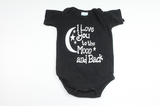 Bodysuit fra Amykim Baby - Størrelse 74 - Sort