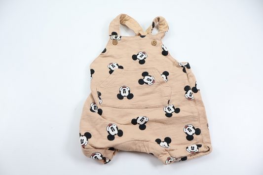 Seler-shorts med Mickey Mouse fra H&M - Størrelse 56 - Beige
