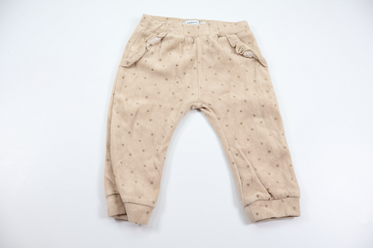 Bukser fra Name It - Størrelse 74 - Beige