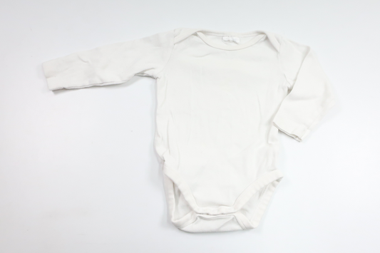 Bodysuit fra H&M - Størrelse 56/62 - Hvid