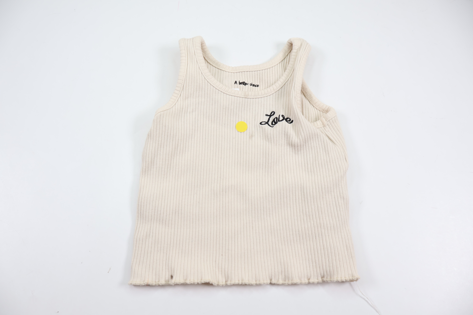 Top fra Ellos - Størrelse 80/86 - Beige