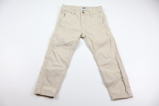Chinos fra lager 157 - Størrelse 100 - Beige