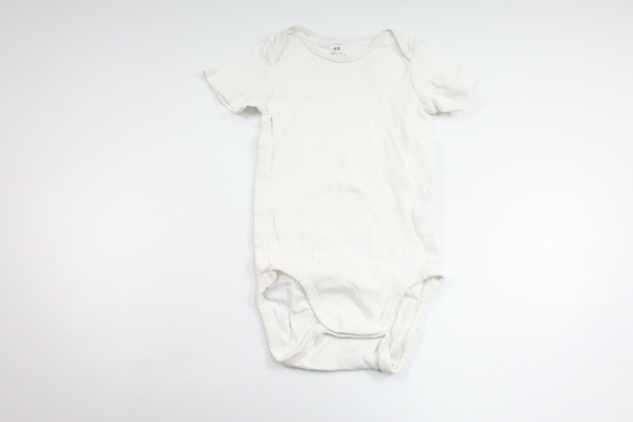 Bodysuit fra H&M - Størrelse 98 - Hvid