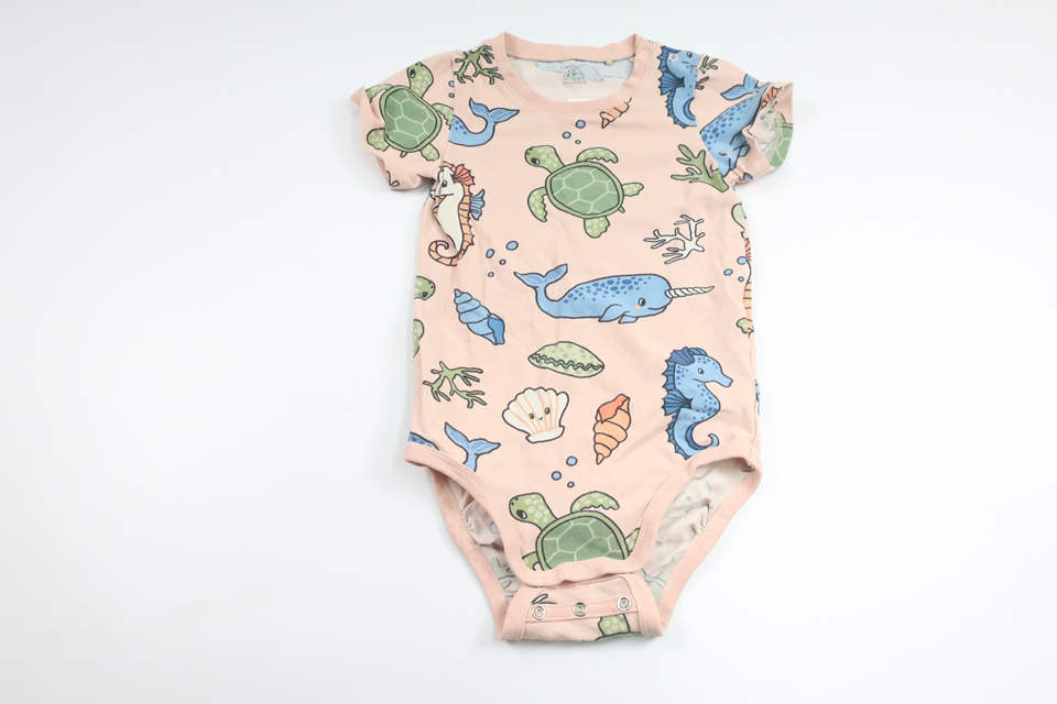 Bodysuit fra Lindex - Størrelse 86 - Lyserød