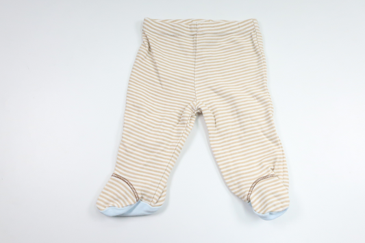 Stribede bukser fra Unknown - Størrelse 56/62 - Beige