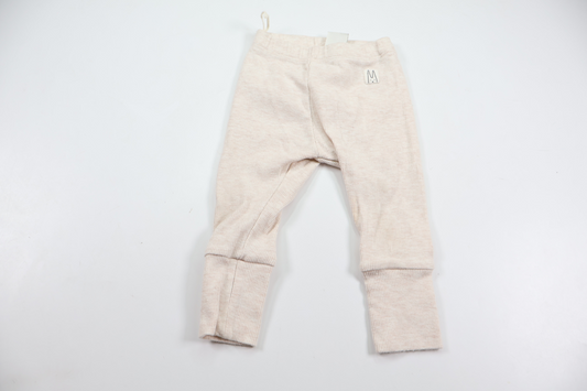 Ribbede bukser fra Lindex - Størrelse 62 - Off-white