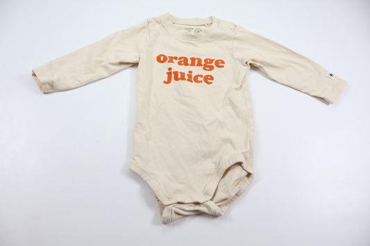 Bodysuit fra Lindex - Størrelse 74 - Off-white