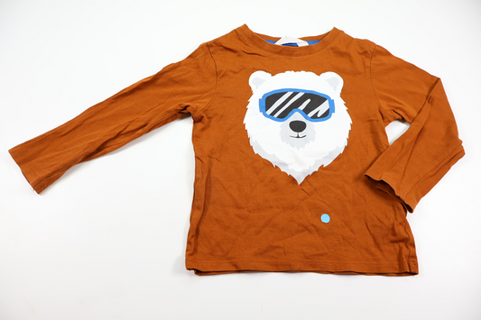 Sweater fra H&M - Størrelse 98/104 - Brun