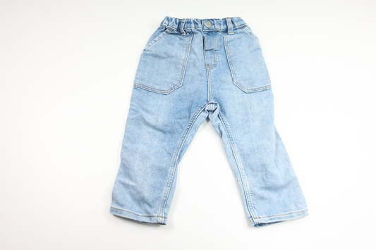 Jeans fra H&M - Størrelse 86 - Denim