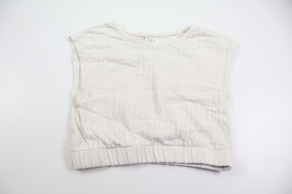 Trøje fra Zara - Størrelse 104/110 - Hvid