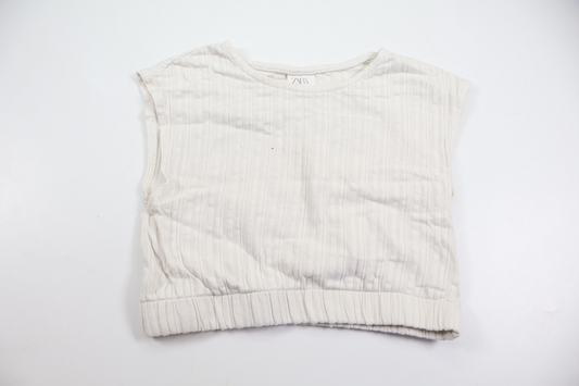 Trøje fra Zara - Størrelse 104/110 - Hvid