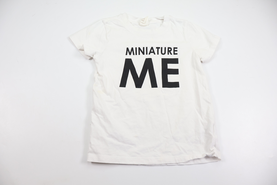 T-shirt fra H&M - Størrelse 98/104 - Hvid
