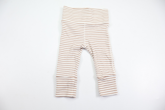 Ribbede bukser fra M&S - Størrelse 68 - Beige