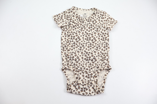 Wrap-body fra H&M - Størrelse 62 - Beige