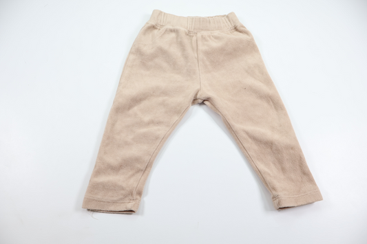 Fleecebukser fra Lupilu - Størrelse 74/80 - Beige