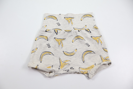 Shorts med bananer fra H&M - Størrelse 68 - Grå
