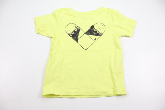 T-shirt fra Warp - Størrelse 86/92 - Gul