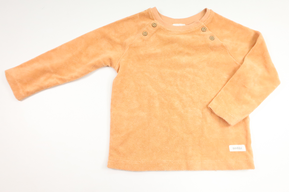 Sweater fra Newbie - Størrelse 86 - Orange