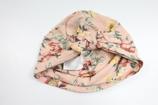 Blomsterhat fra Newbie - Størrelse 52/54 - Lyserød