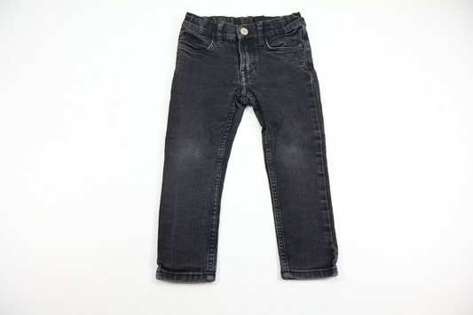 Jeansbukser fra H&M - Størrelse 98 - Sort