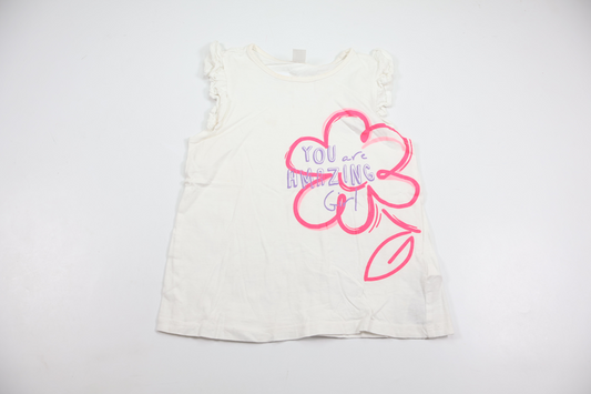 Tanktop fra LC Waikiki - Størrelse 116/122 - Råhvid