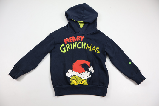 Hættetrøje fra The Grinch - Størrelse 98/104 - Marineblå