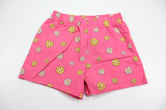 Blomstrede shorts fra LC Waikiki - Størrelse 116/122 - Rosa