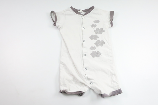 Pyjamas fra H&M - Størrelse 80 - Hvid