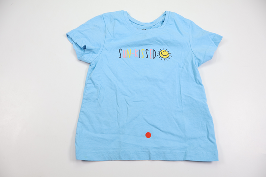 T-shirt fra Lupilu - Størrelse 98/104 - Blå