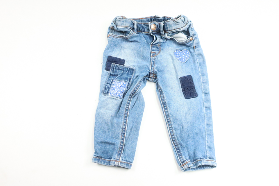 Jeans fra H&M - Størrelse 74 - Denim