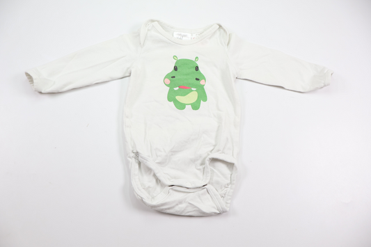 Bodysuit fra H&M - Størrelse 56 - Hvid