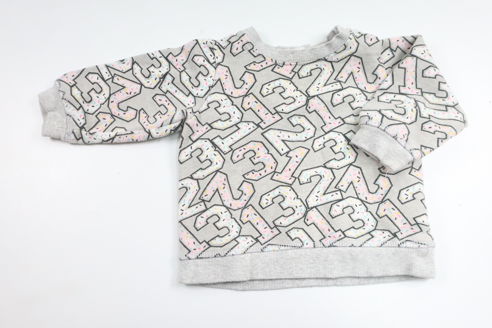 Sweater fra H&M - Størrelse 68 - Grå